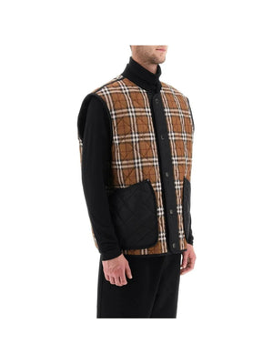 Weaveron Quilted Vest BURBERRY JOHN JULIA.