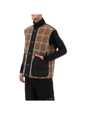 Weaveron Quilted Vest BURBERRY JOHN JULIA.