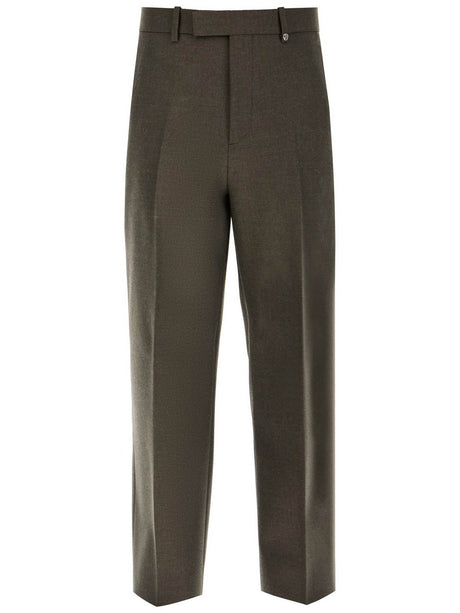 Wool Twill Trousers In Eight