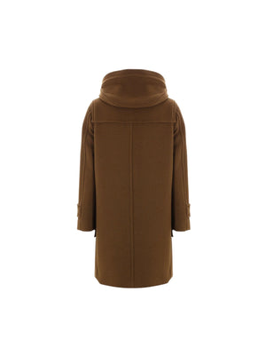 Wool and Cashmere Montgomery Coat-BURBERRY-JOHN JULIA