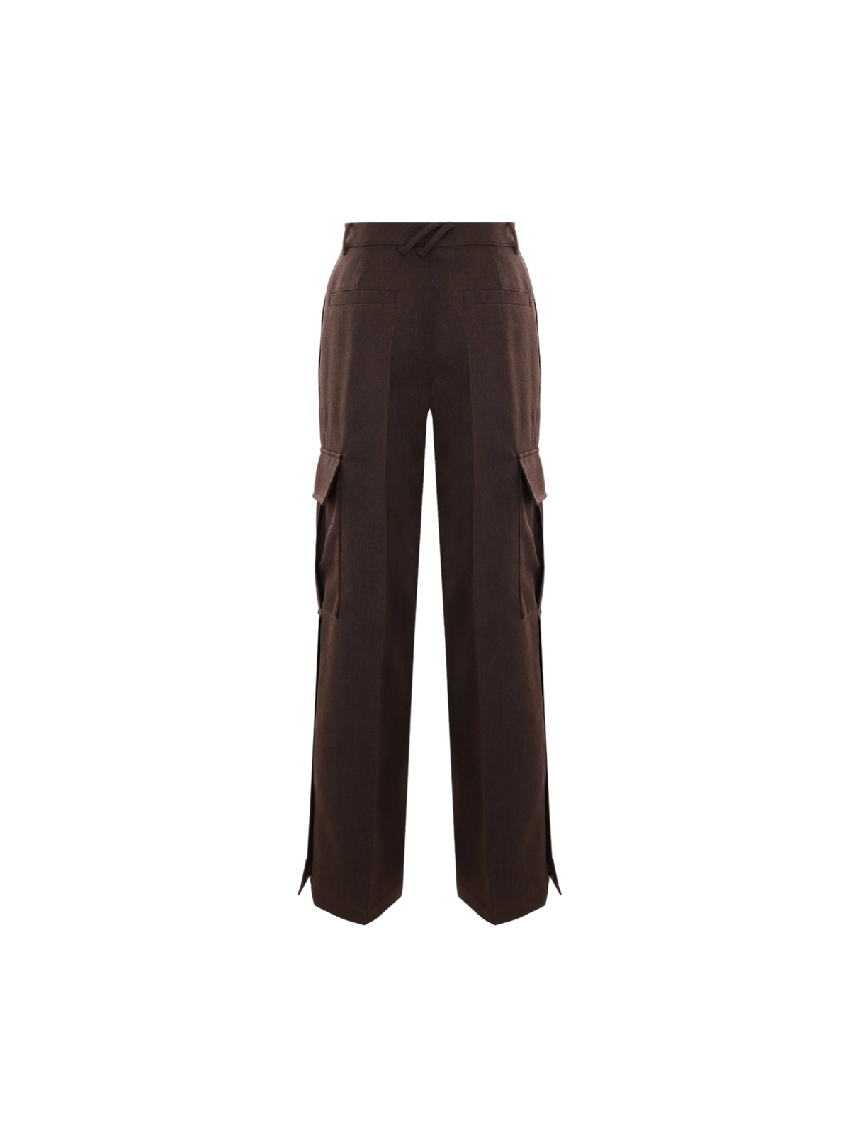 Wool Cargo Trousers-BURBERRY-JOHN JULIA