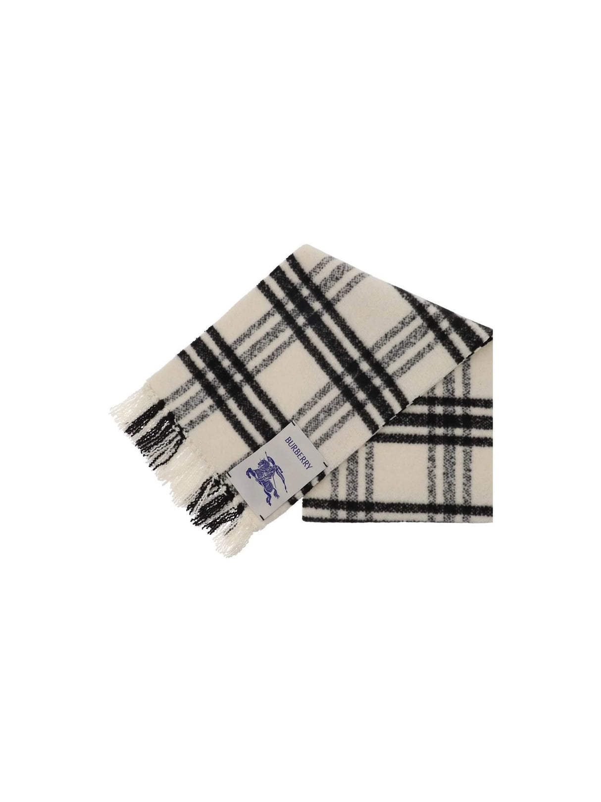 Wool Check Scarf - OS - Unisex > Unisex accessories > Scarves hats and gloves