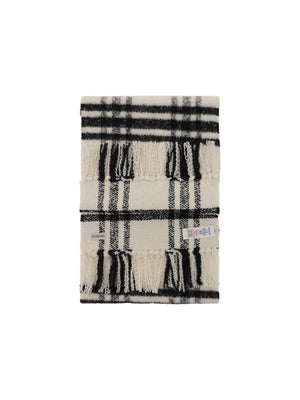 Wool Check Scarf