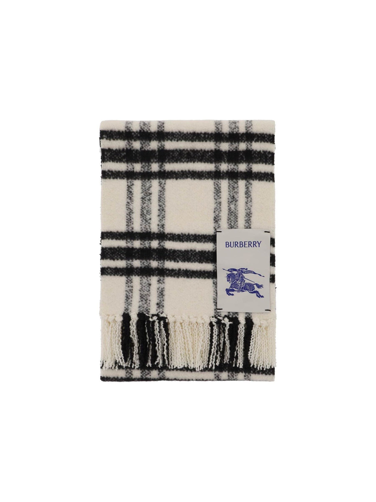 Wool Check Scarf