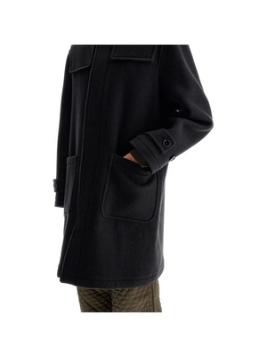 BURBERRY-Wool Duffle Coat -JOHN JULIA.