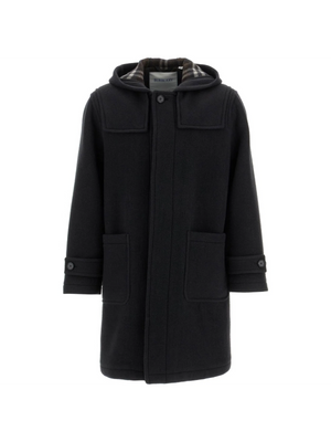 BURBERRY-Wool Duffle Coat -JOHN JULIA.