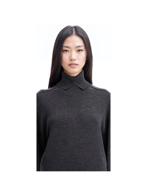 BURBERRY-Wool High Neck Sweater -JOHN JULIA.