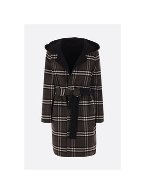 Wool Reversible Coat-BURBERRY-JOHN JULIA