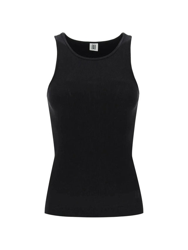 Amani Ribbed Tank Top BY MALENE BIRGER JOHN JULIA.