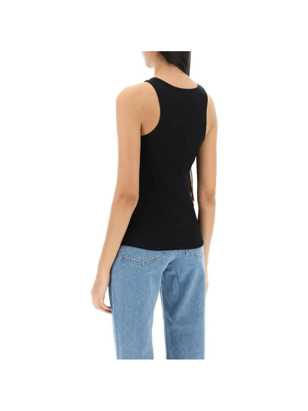 Amani Ribbed Tank Top BY MALENE BIRGER JOHN JULIA.