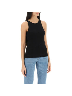 Amani Ribbed Tank Top BY MALENE BIRGER JOHN JULIA.