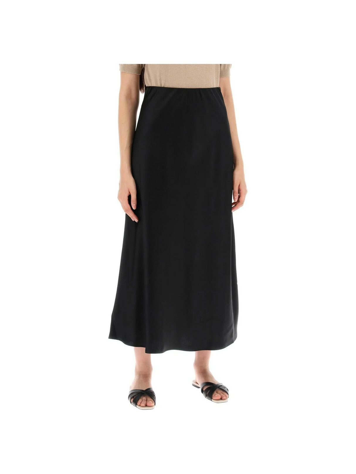 Boshan Abstract Knit Skirt-By Malene Birger-JOHN JULIA