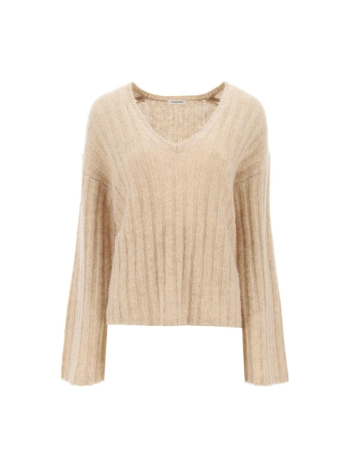 BY MALENE BIRGER-Cimone Sweater in Flat Ribbed Knit-JOHN JULIA