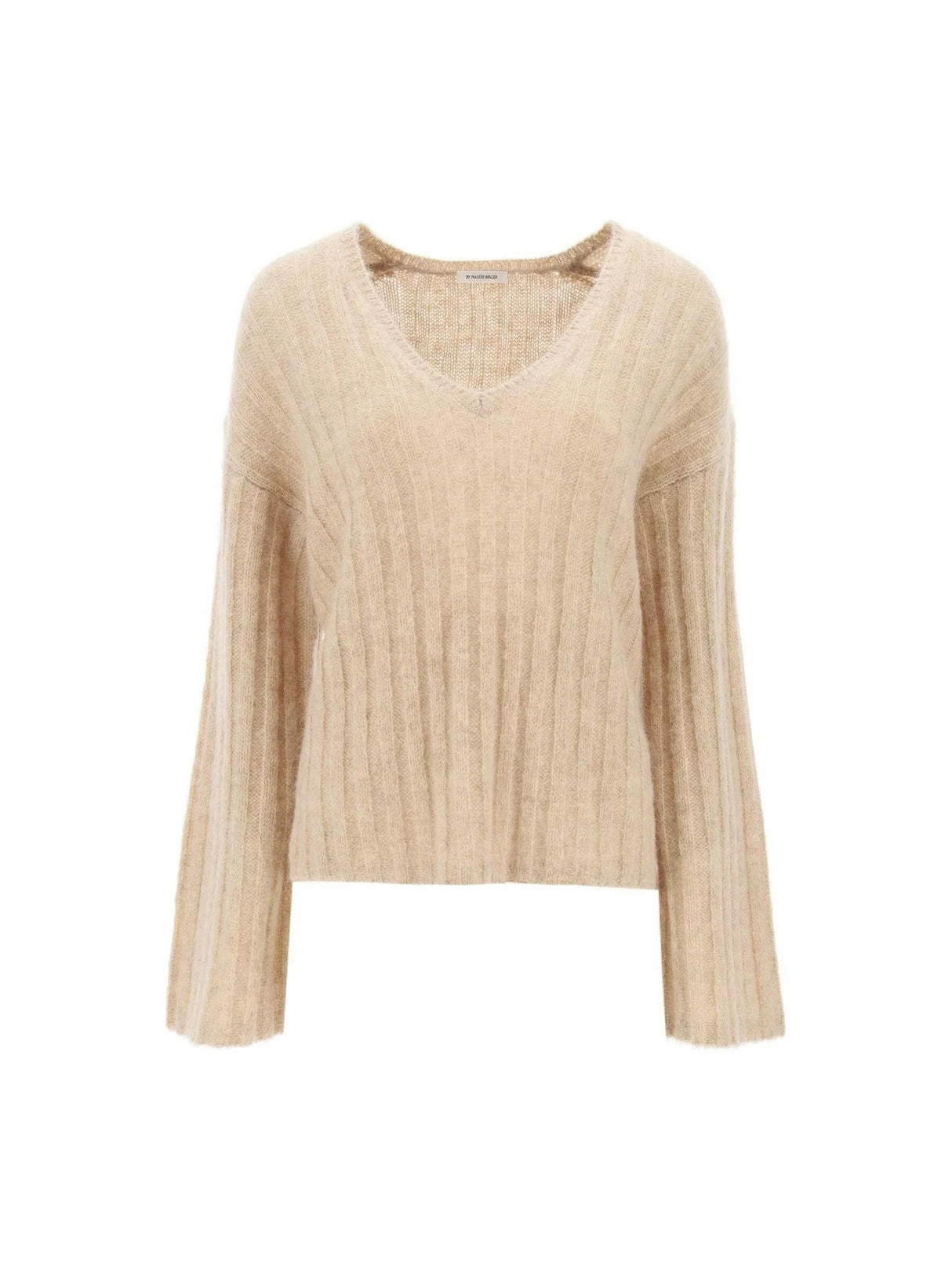 BY MALENE BIRGER-Cimone Sweater in Flat Ribbed Knit-JOHN JULIA