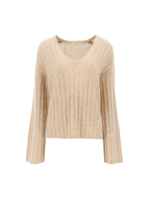 BY MALENE BIRGER-Cimone Sweater in Flat Ribbed Knit-JOHN JULIA