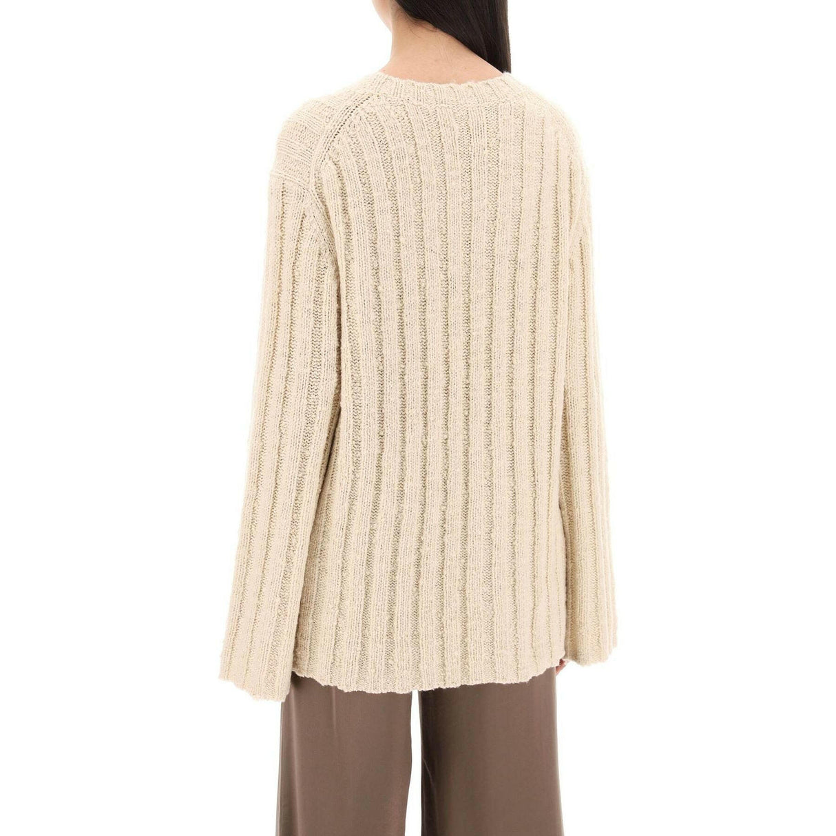 Cirra Ribbed Knit Pullover.