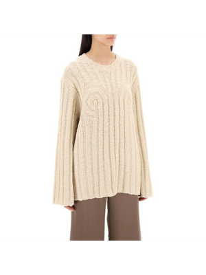 Cirra Ribbed Knit Pullover.