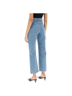 BY MALENE BIRGER-Denim Milium Organic Denim Cropped Jeans-JOHN JULIA