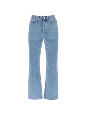 BY MALENE BIRGER-Denim Milium Organic Denim Cropped Jeans-JOHN JULIA