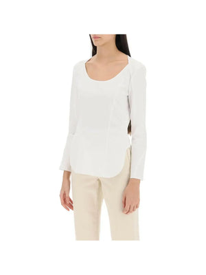 Leiya Poplin Blouse BY MALENE BIRGER JOHN JULIA.