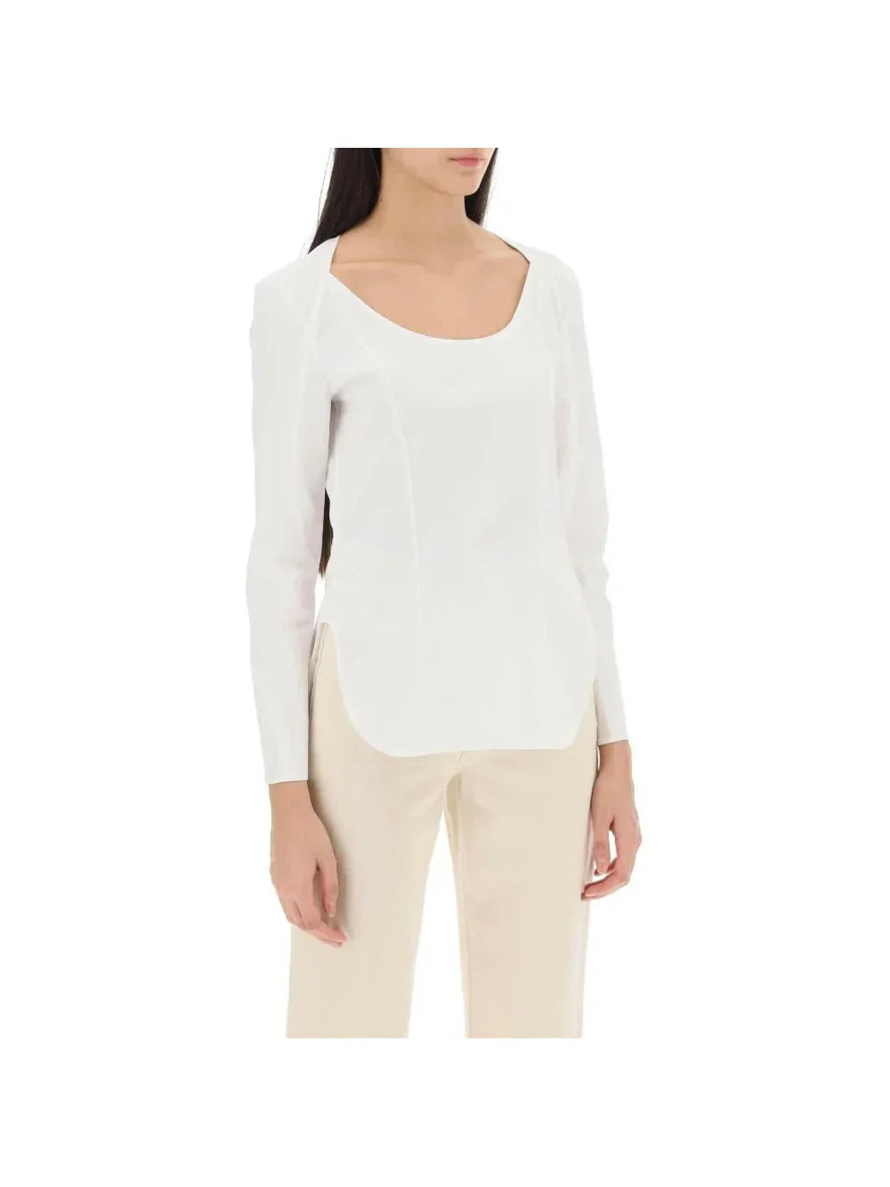 Leiya Poplin Blouse BY MALENE BIRGER JOHN JULIA.