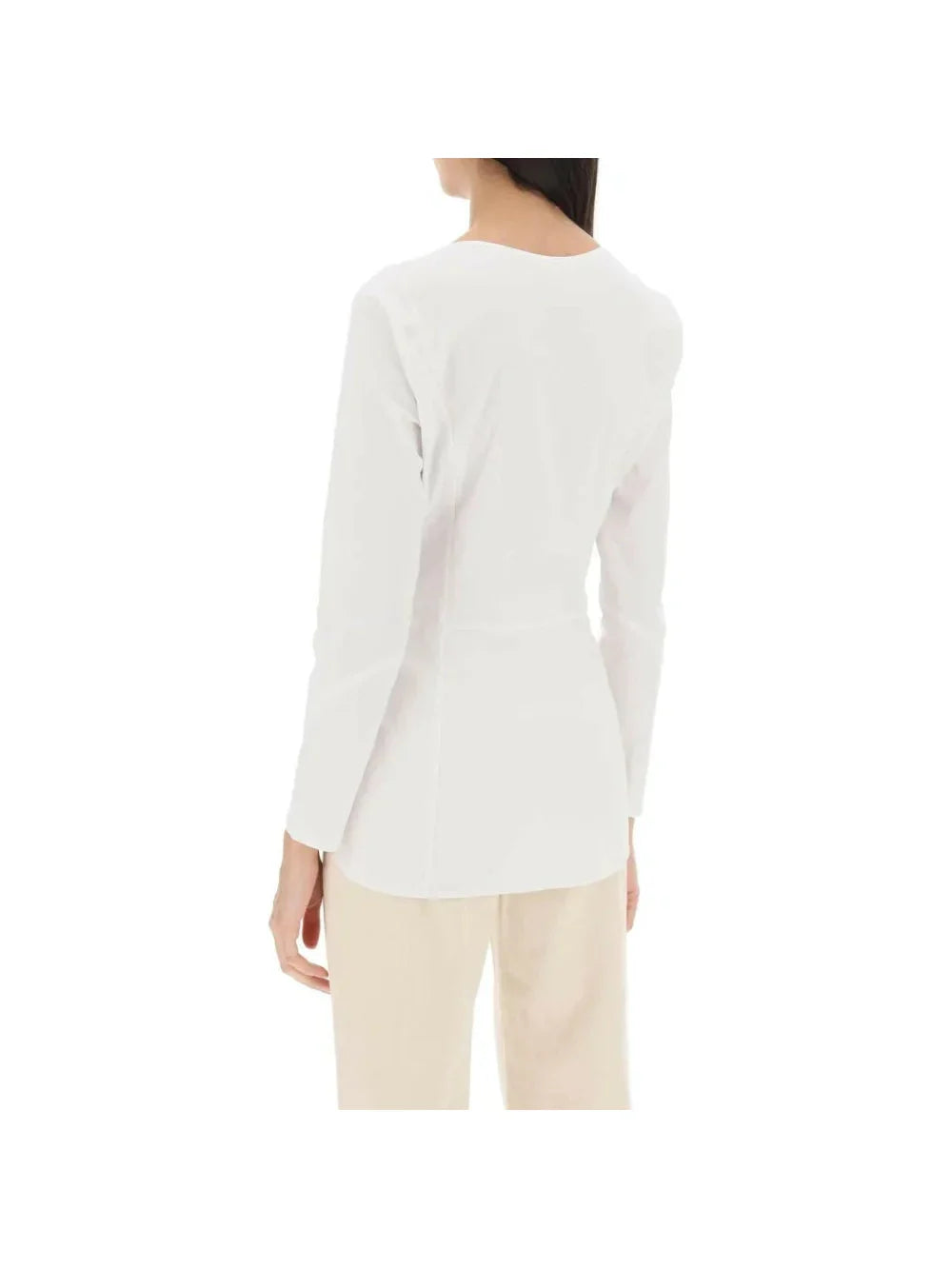 Leiya Poplin Blouse BY MALENE BIRGER JOHN JULIA.