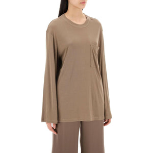 Long-Sleeved Oversized T-Shirt.