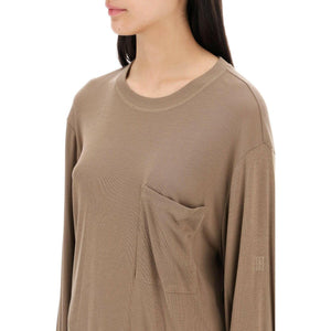 Long-Sleeved Oversized T-Shirt.