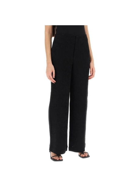 Marchei Wide-Leg Wool Pants-By Malene Birger-JOHN JULIA