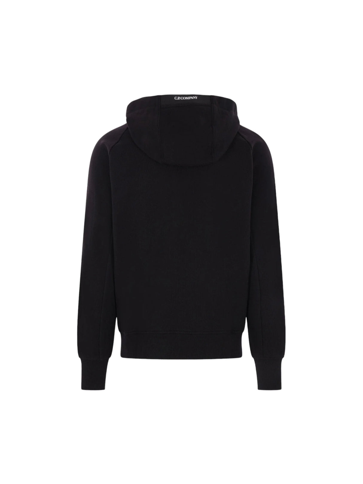 Cotton Fleece Full-zip Hoodie-C.P. COMPANY-JOHN JULIA