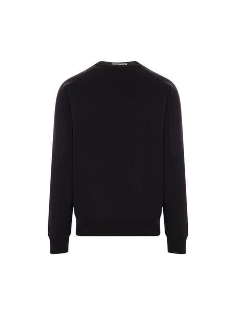 Cotton Fleece Sweatshirt-C.P. COMPANY-JOHN JULIA