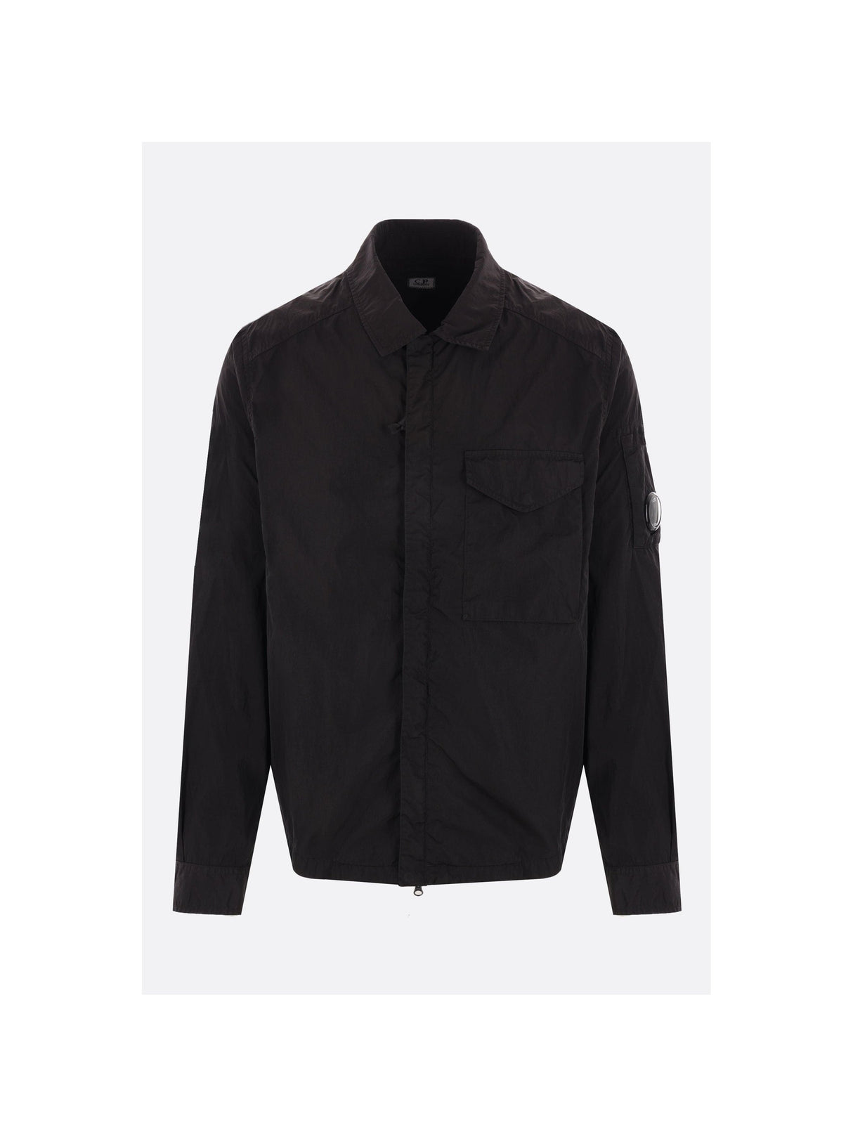 Overshirt With Lens Detail-C.P. COMPANY-JOHN JULIA