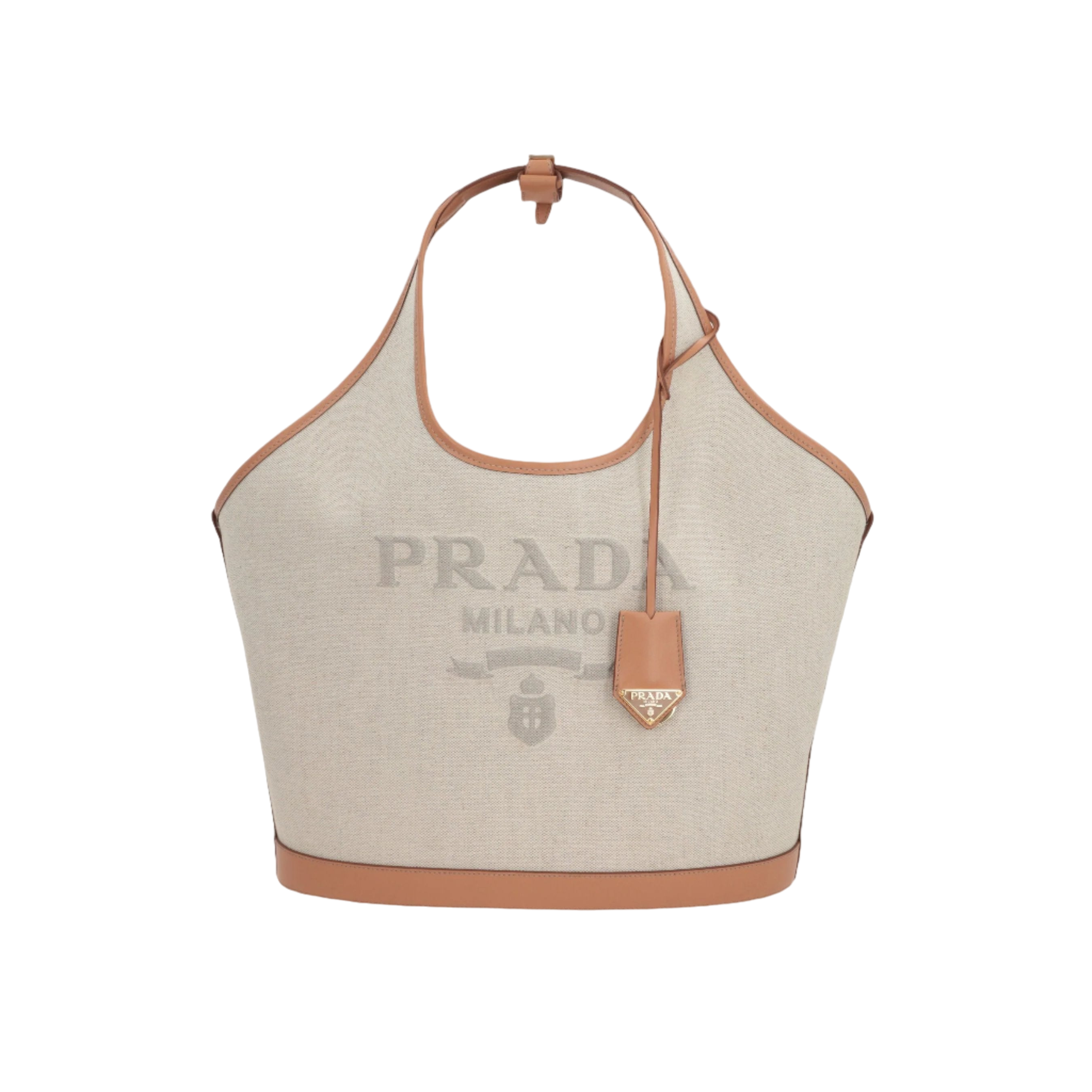 Canvas Shopping Bag-PRADA-JOHN JULIA