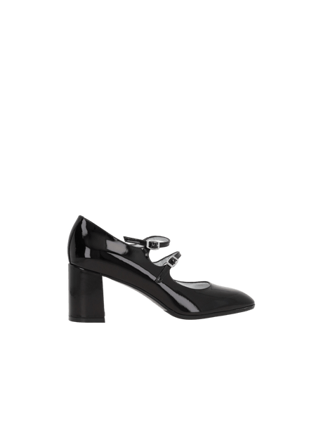 Alice Patent Leather Mary-Jane Pumps-CAREL-JOHN JULIA