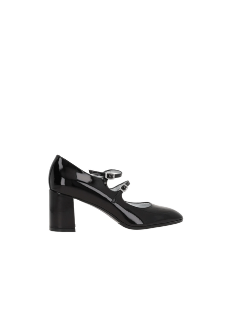 Alice Patent Leather Mary-Jane Pumps-CAREL-JOHN JULIA