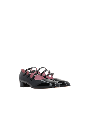 Ariana Patent Leather Mary-Jane Ballerinas-CAREL-JOHN JULIA