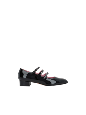 Ariana Patent Leather Mary-Jane Ballerinas-CAREL-JOHN JULIA