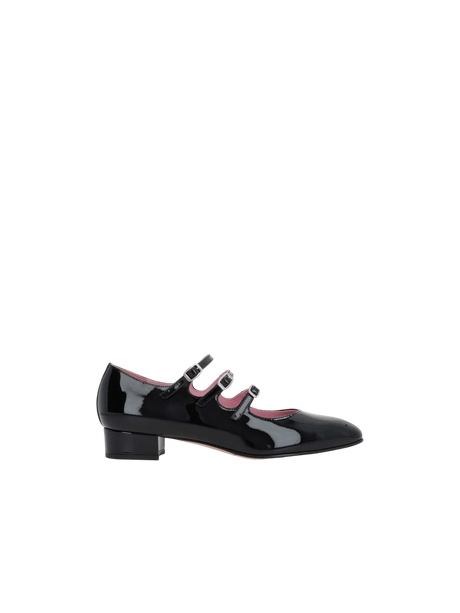 Ariana Patent Leather Mary-Jane Ballerinas-CAREL-JOHN JULIA