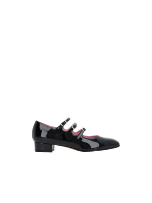 Ariana Patent Leather Mary-Jane Ballerinas-CAREL-JOHN JULIA