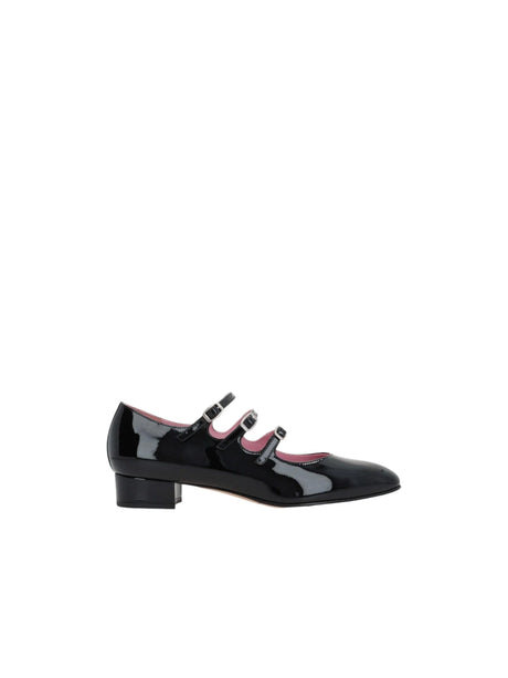 Ariana Patent Leather Mary-Jane Ballerinas-CAREL-JOHN JULIA