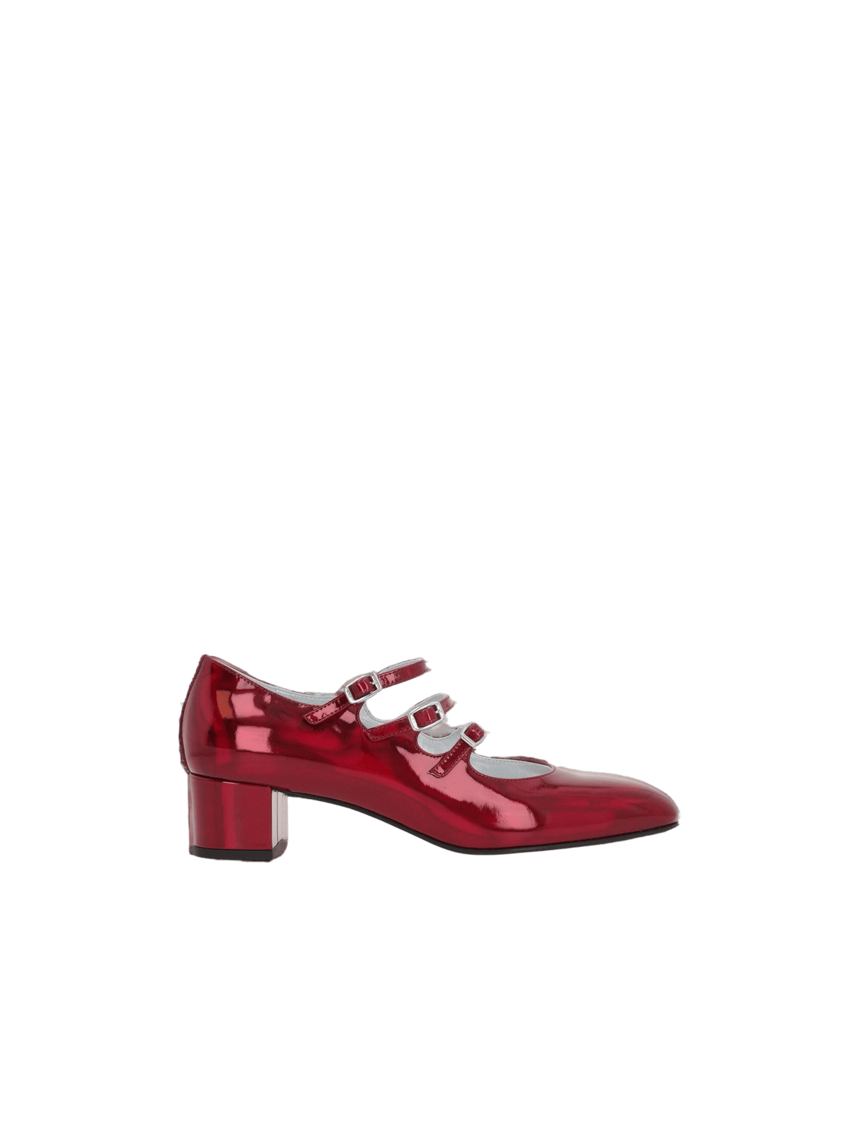 Kina Patent Leather Mary-Jane Pumps-CAREL-JOHN JULIA