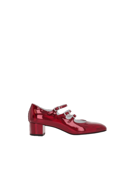 Kina Patent Leather Mary-Jane Pumps-CAREL-JOHN JULIA