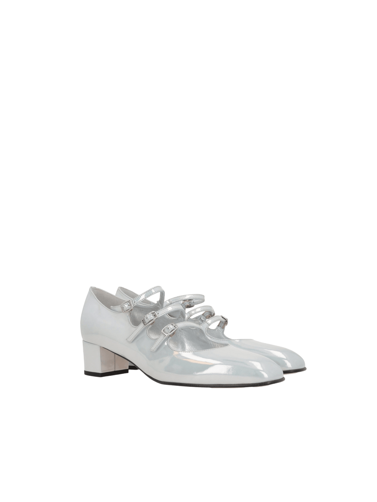 Kina Patent Leather Mary-Jane Pumps-CAREL-JOHN JULIA