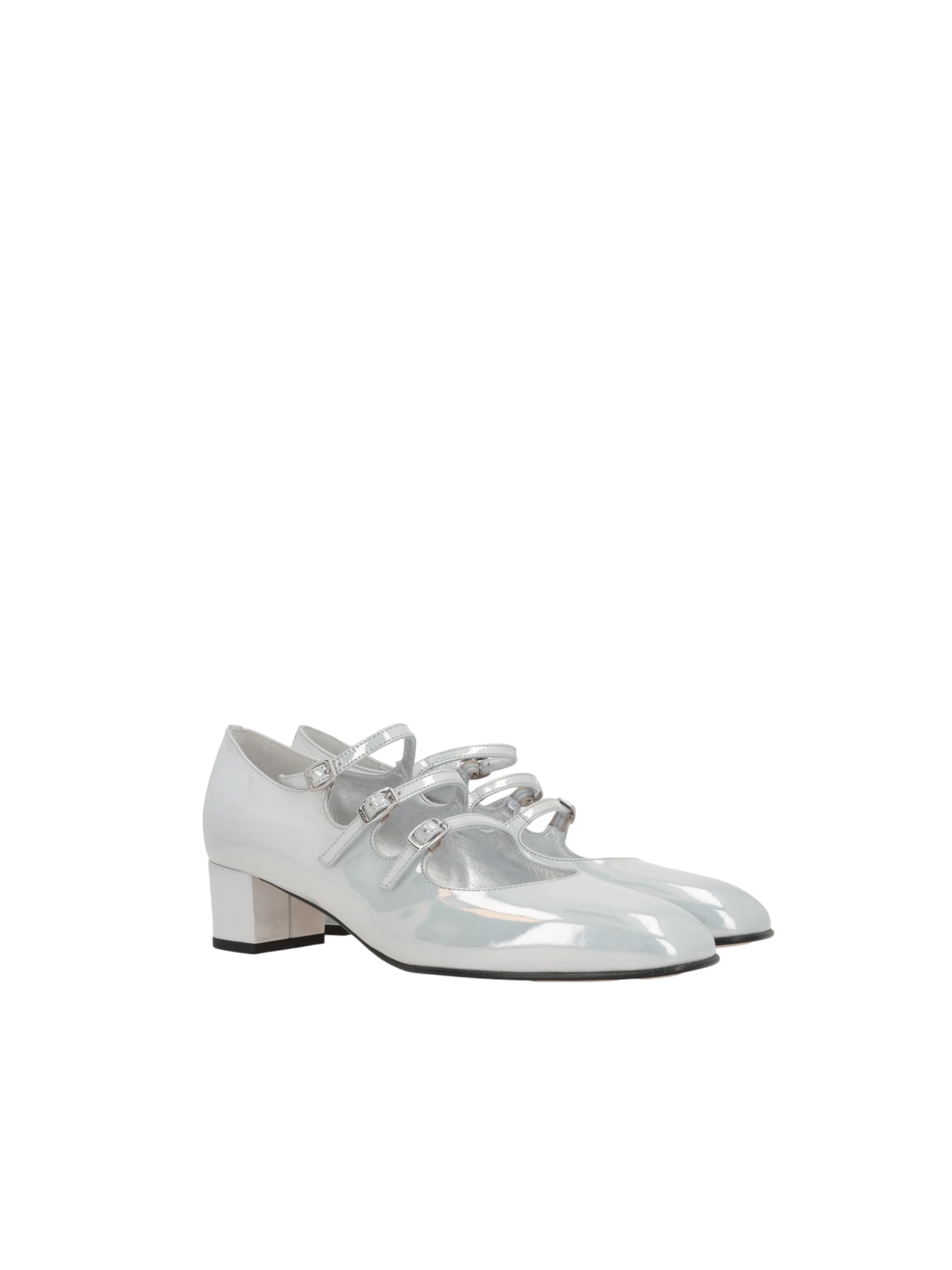 Kina Patent Leather Mary-Jane Pumps-CAREL-JOHN JULIA