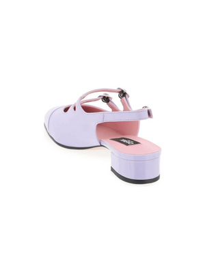 Mary Lilac Abricot Mary Jane Slingback Pumps CAREL JOHN JULIA.