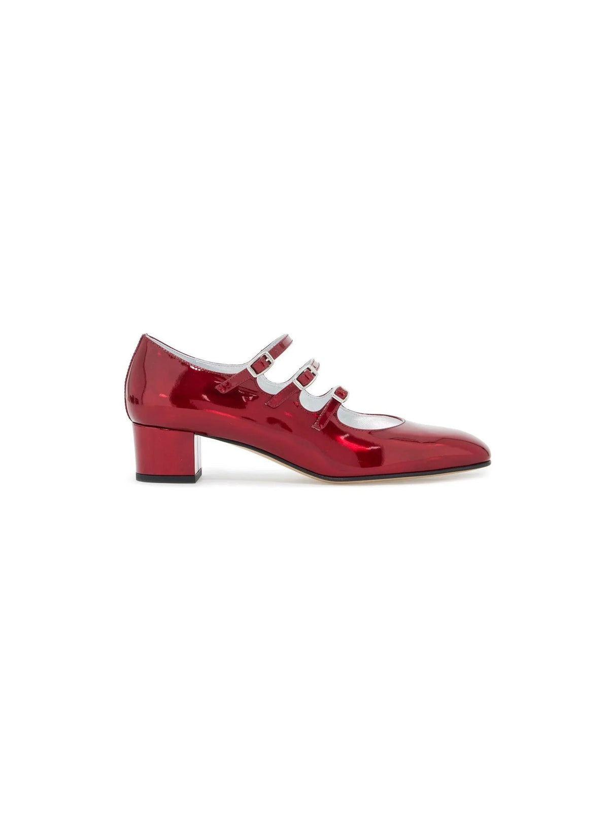 CAREL-Metallic Mary Jane Kina Shoes-JOHN JULIA