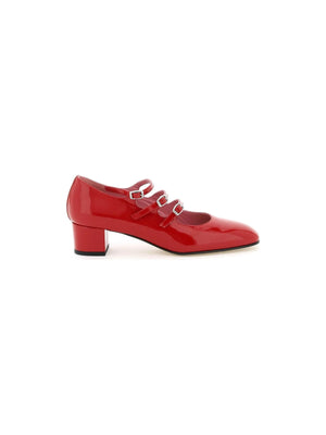 CAREL-Patent Leather Kina Mary Jane Pumps-JOHN JULIA