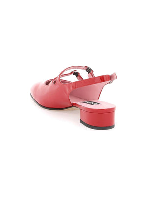 Patent Leather Pêche Slingback Mary Jane CAREL JOHN JULIA.