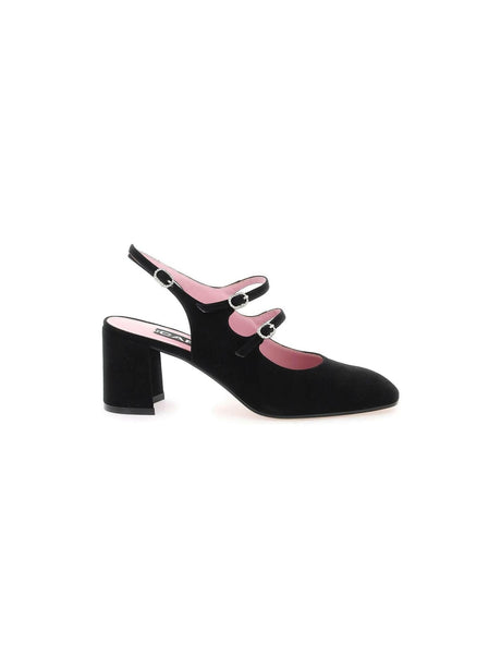 Suede Banana Slingback Mary Jane CAREL JOHN JULIA.