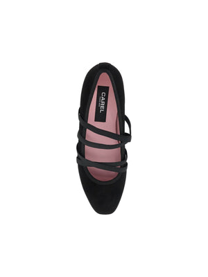 Suede Tutu Ballerina Flats - Women > Shoes > Flats > Ballet flats